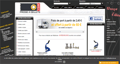 Desktop Screenshot of presseaoeillets.com
